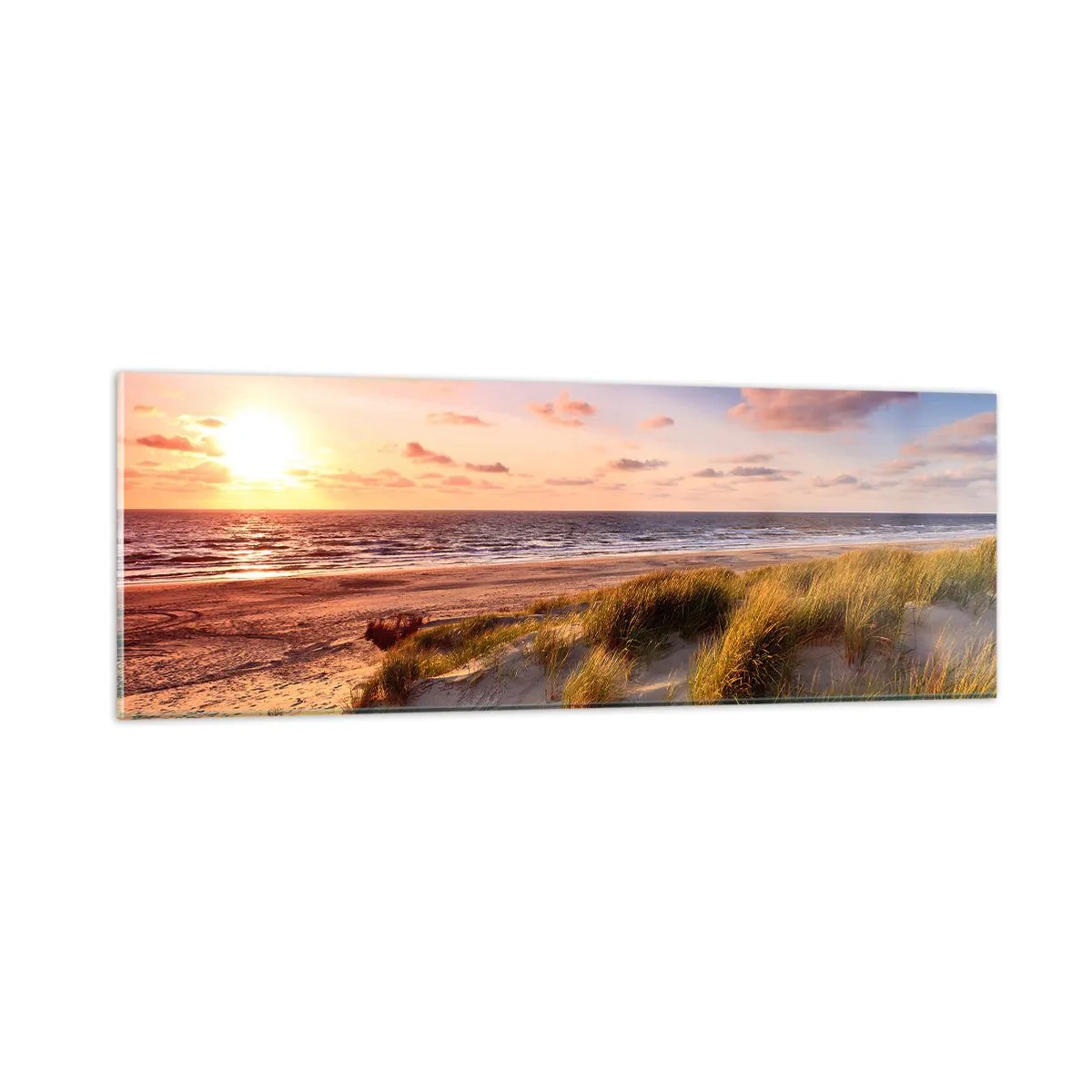 Glass picture - Air Smells of Summer - 90x30 cm