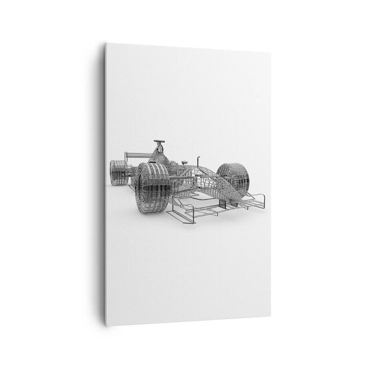 Canvas picture - Ideal Construction -How Speed Works - 80x120 cm