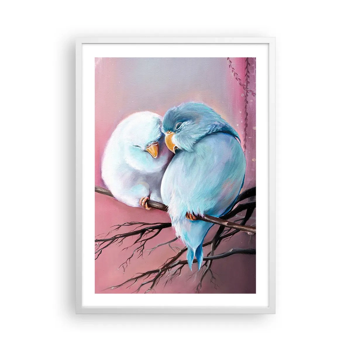 Poster in white frmae - What Can We Add? - 50x70 cm