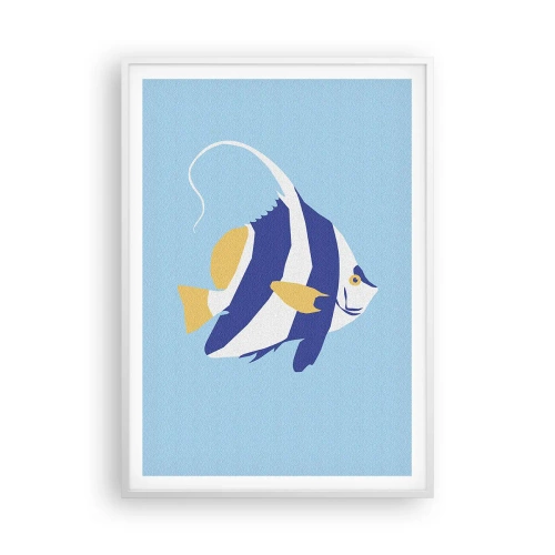 Poster in white frmae - Miss of Tropical Waters - 70x100 cm