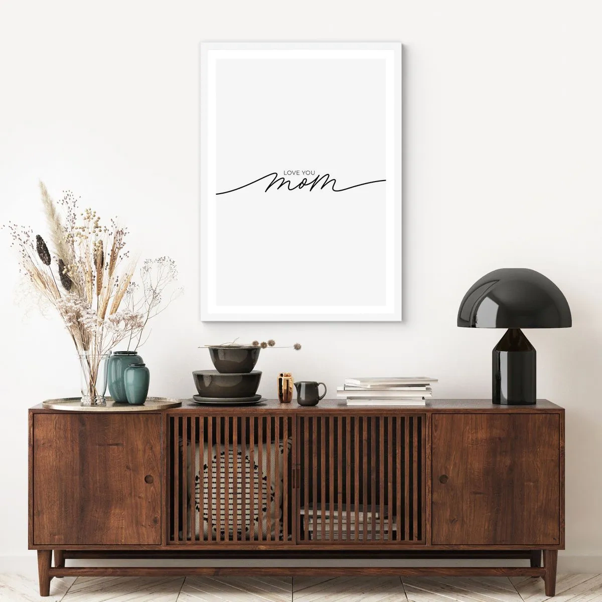 Poster in white frmae - Great Emotion - 70x100 cm