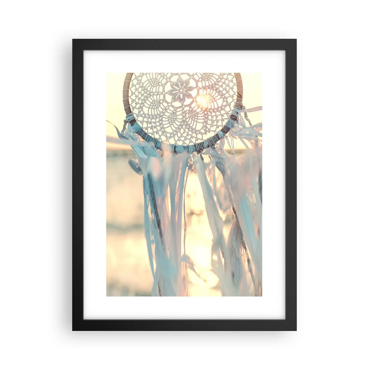 Poster in black frame - Lace Totem - 30x40 cm