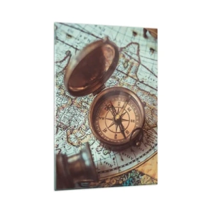 Glass picture - For Adventurers - 80x120 cm