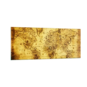 Glass picture - It Is a Strange World - 100x40 cm