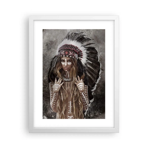 Poster in white frmae - Secret of the Power of the Tribe - 30x40 cm