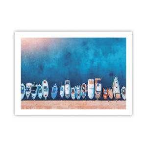 Poster - In One Row - 70x50 cm