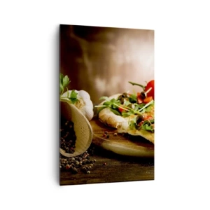 Canvas picture - Straight from the Oven and Garden - 80x120 cm