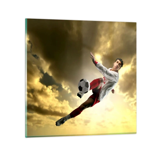 Glass picture - Football Heaven - 70x70 cm