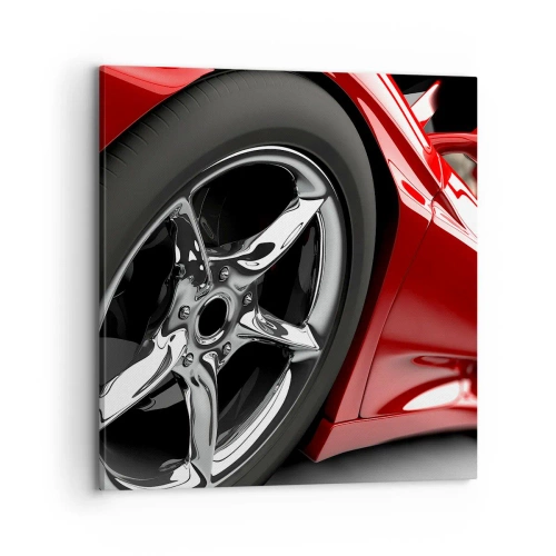 Canvas picture - Born to Be Fast - 70x70 cm