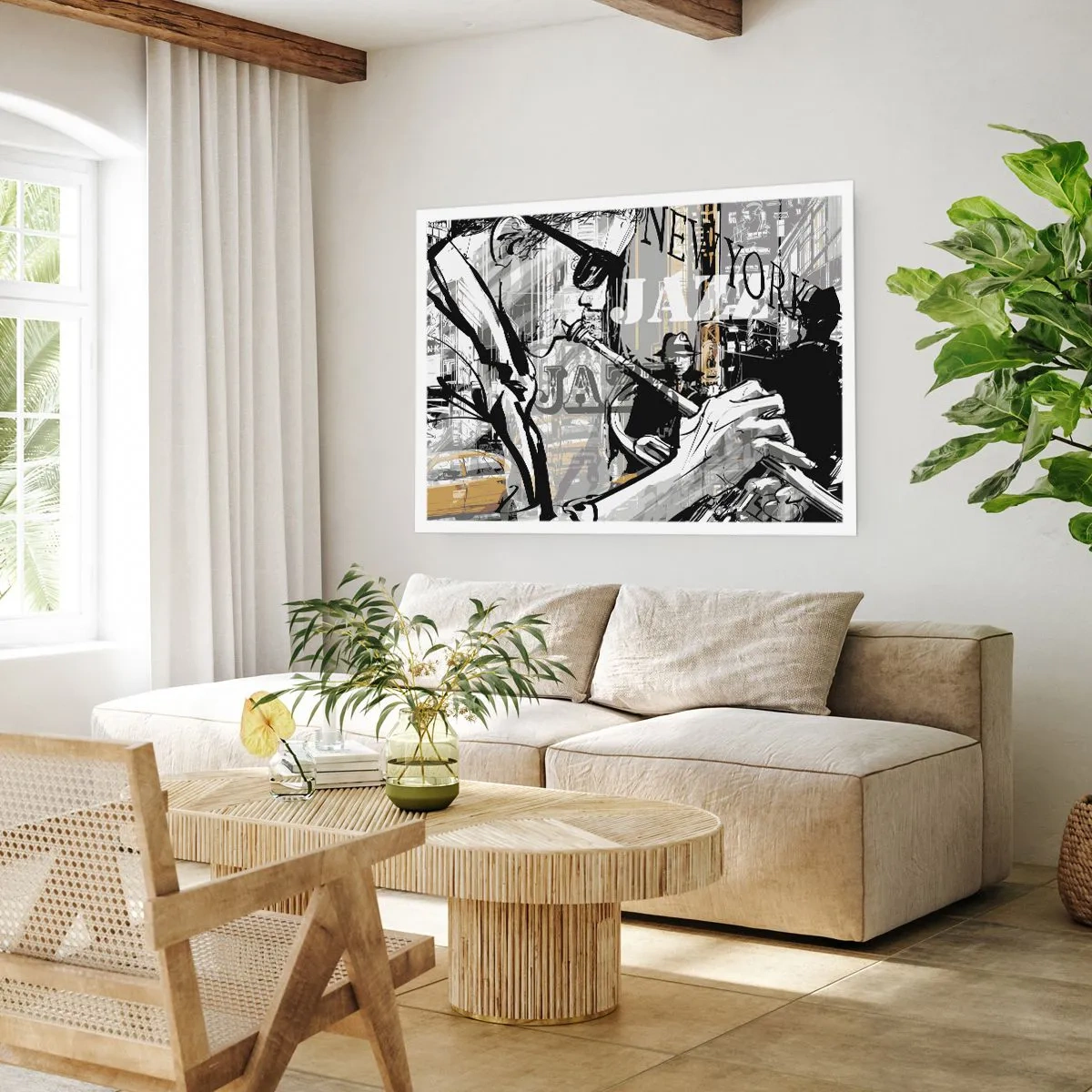 Poster - In the Rhythm of New York - 91x61 cm