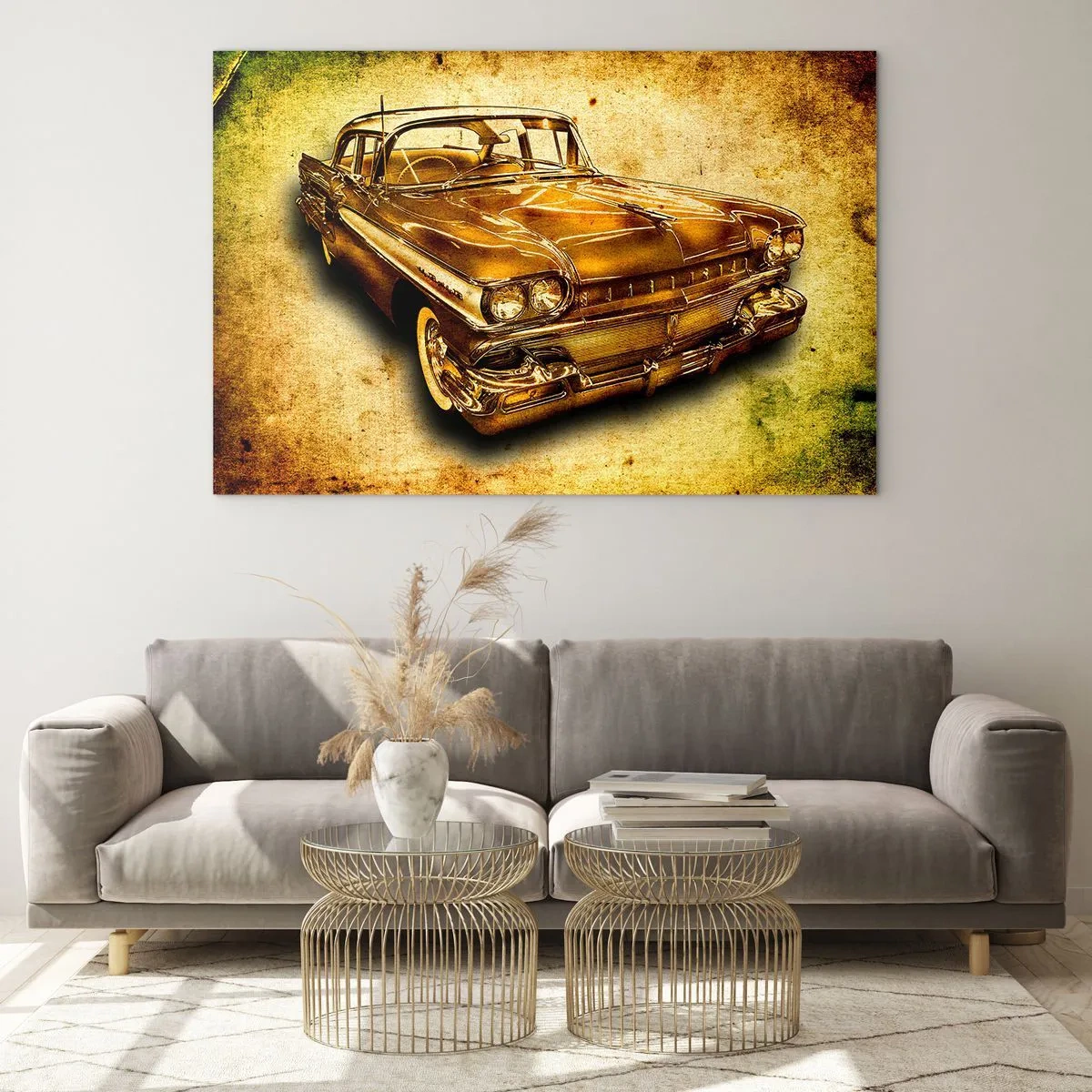 Glass picture - Unfading Beauty of Classics - 120x80 cm
