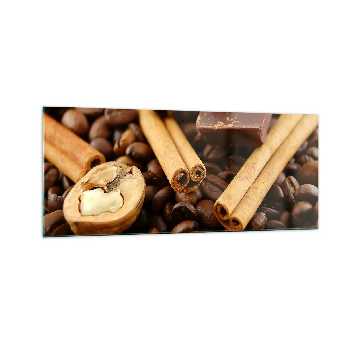 Glass picture - Concert of Aromas - 100x40 cm