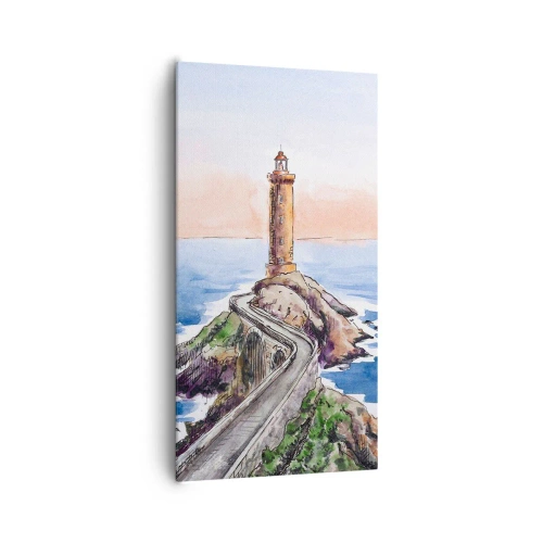 Canvas picture - In the Direction of the Sea - 65x120 cm