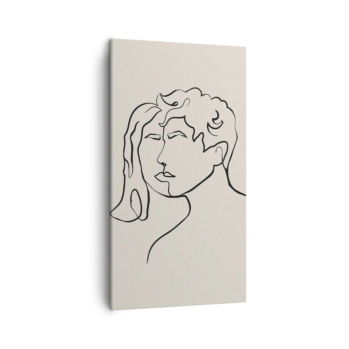 Canvas picture - And It Became One - 45x80 cm