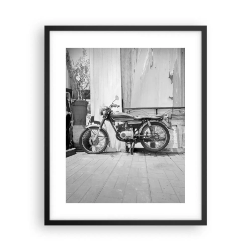 Poster in black frame - Classics above All - 40x50 cm