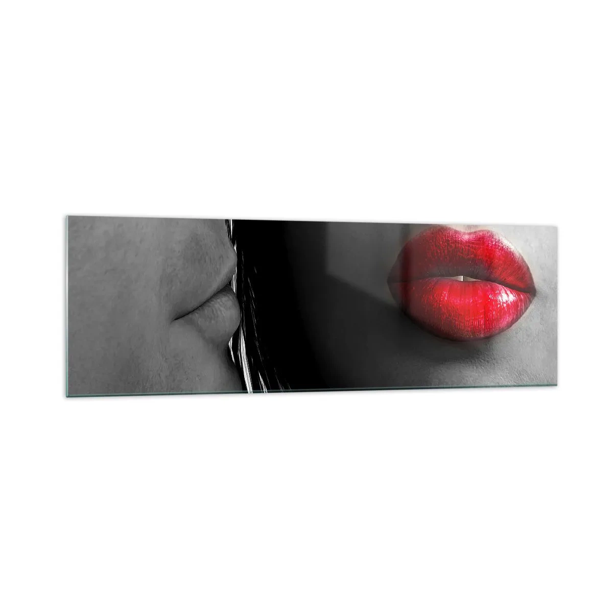 Glass picture - Face by Face - 160x50 cm