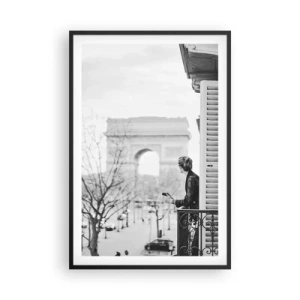 Poster in black frame - Room with a View - 61x91 cm