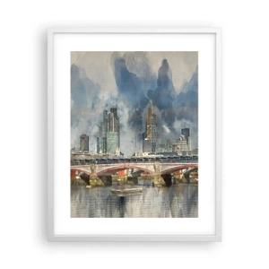 Poster in white frmae - London in Its Beauty - 40x50 cm
