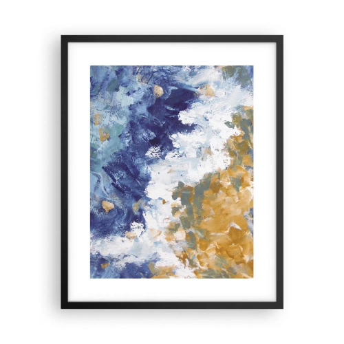 Poster in black frame - The Dance of Elements - 40x50 cm