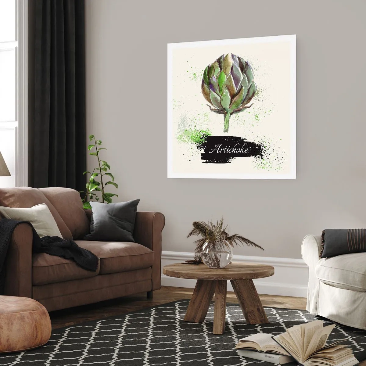 Poster - Eviva Vegetables! - 30x30 cm