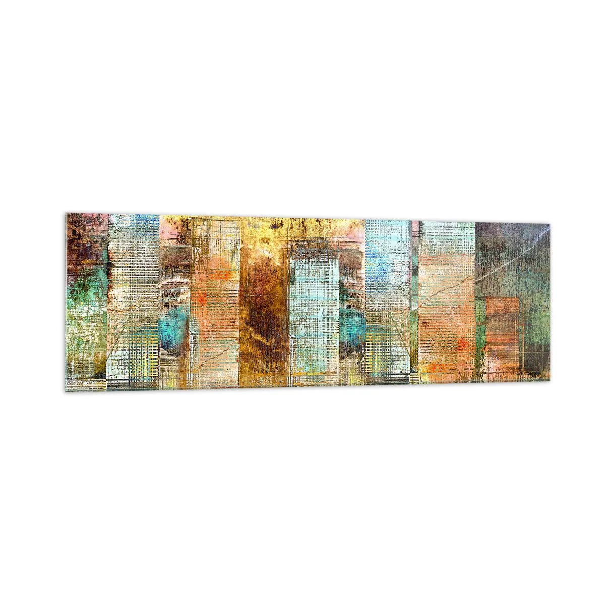 Glass picture - Sunny Metropolis - 160x50 cm