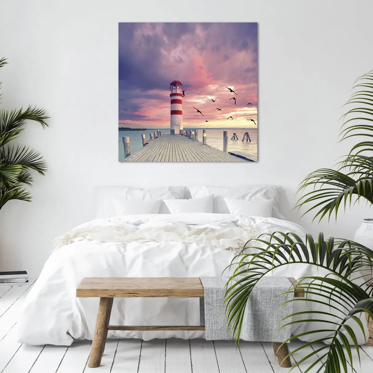 Canvas picture - Time for Port - 40x40 cm