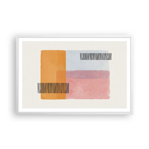 Poster in white frmae - From Corner to Corner - 91x61 cm