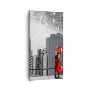 Canvas picture - Man, Not a Stone - 65x120 cm