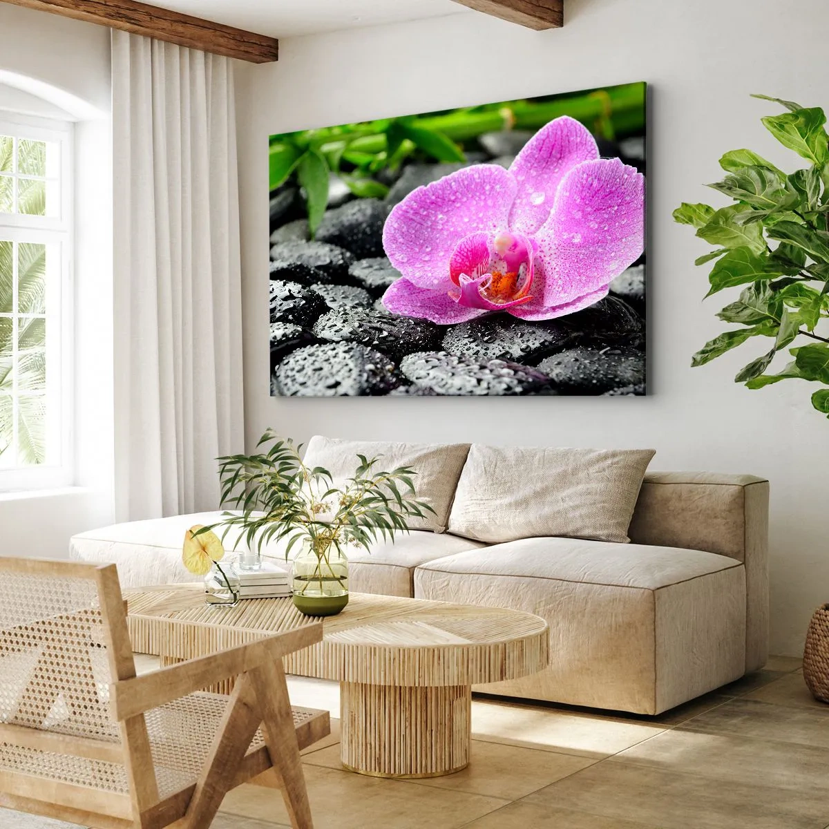 Canvas picture - Like an Open Heart - 120x80 cm