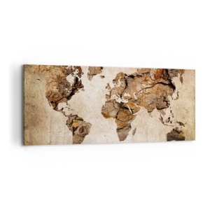 Canvas picture - Discovery of the World - 120x50 cm