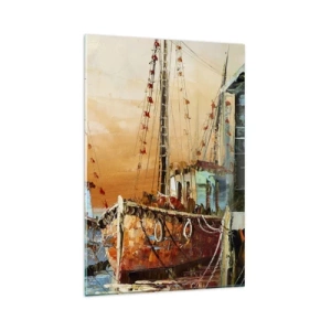 Glass picture - Calm Return - 80x120 cm