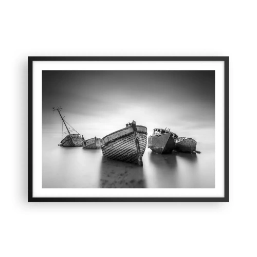 Poster in black frame - Now Only a Memory - 70x50 cm