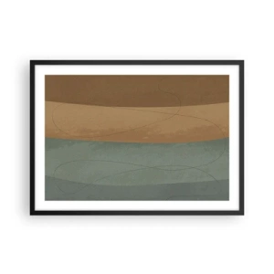 Poster in black frame - Horizontal Compostion - 70x50 cm