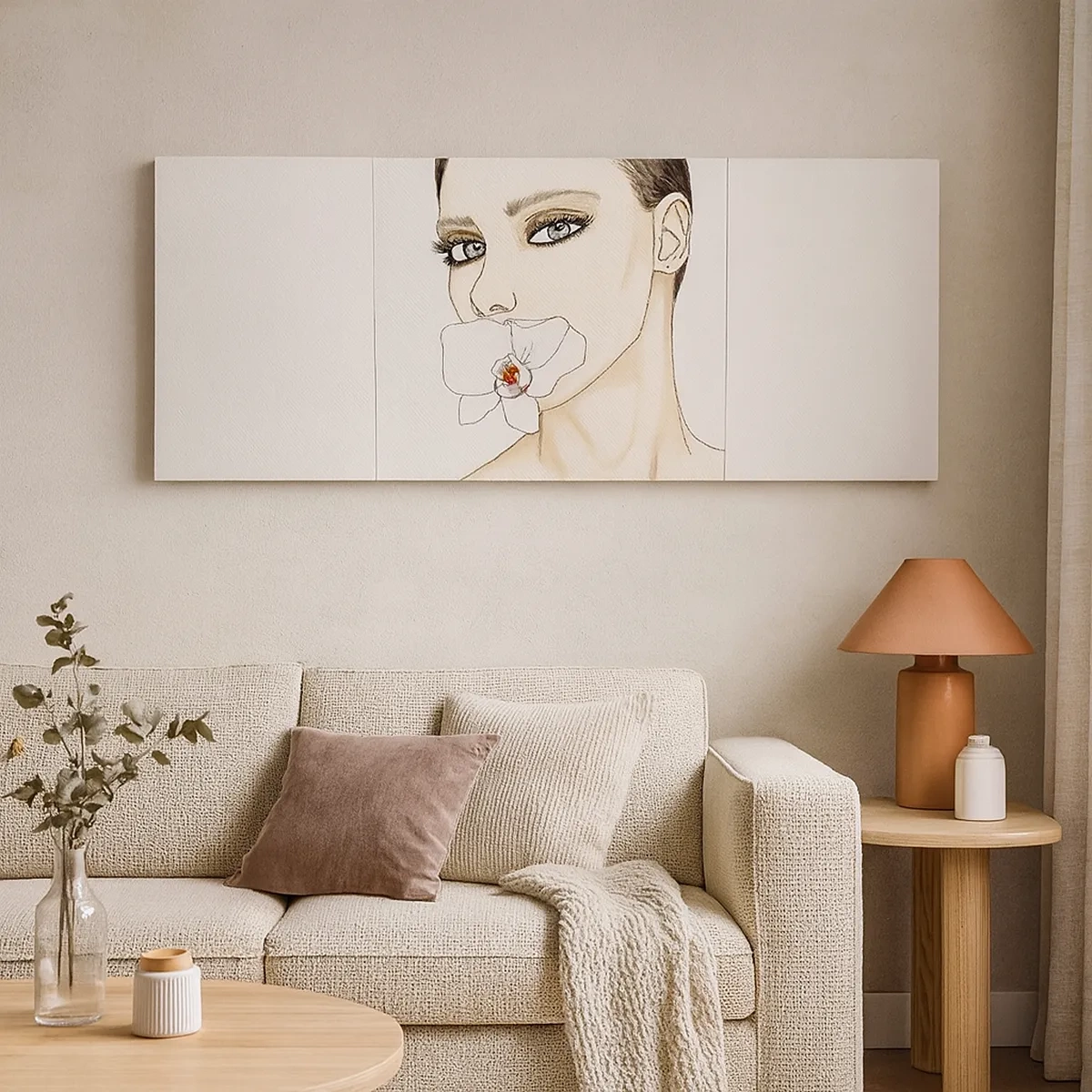 Canvas picture - Symbol of Elegance and Beauty - 30x30 cm