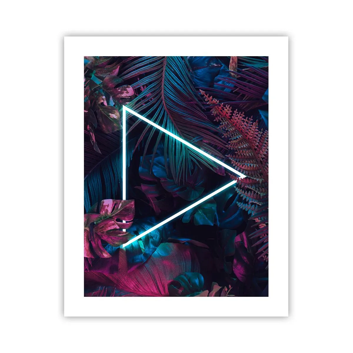 Poster - Disco Style Garden - 40x50 cm