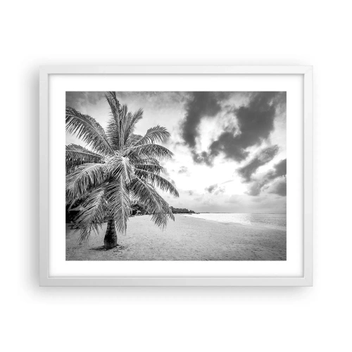 Poster in white frmae - When You Miss Loneliness… - 50x40 cm