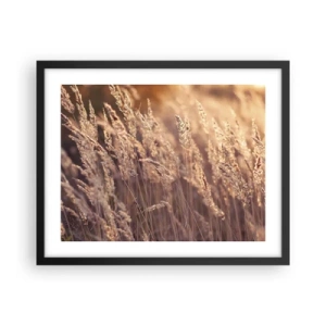 Poster in black frame - Ready to Welcome Autumn - 50x40 cm
