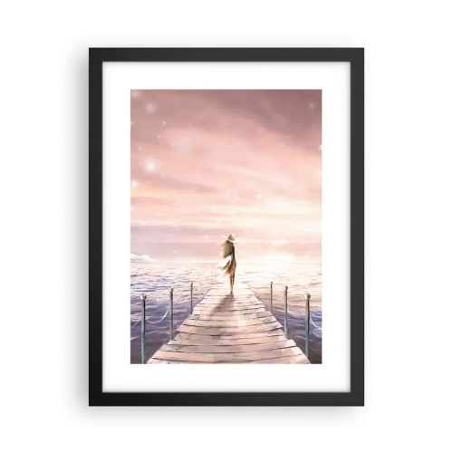 Poster in black frame - In a Dream World - 30x40 cm