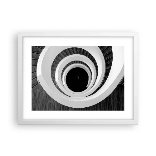 Poster in white frmae - To the Point of the Matter - 40x30 cm