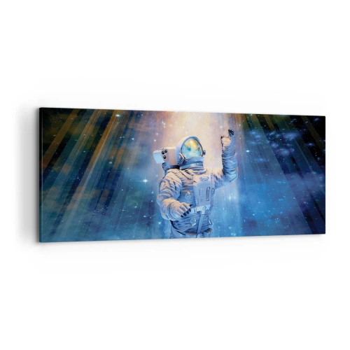 Canvas picture - Finally at the Destination - 120x50 cm