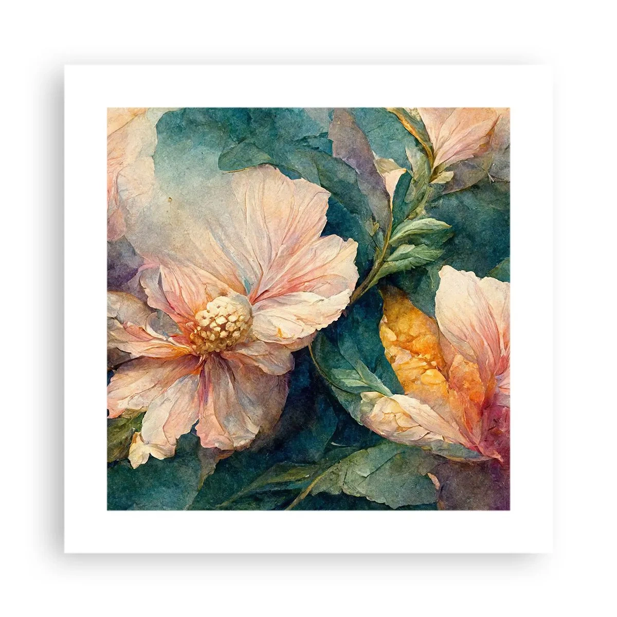 Poster - Sheer Subtelty - 40x40 cm