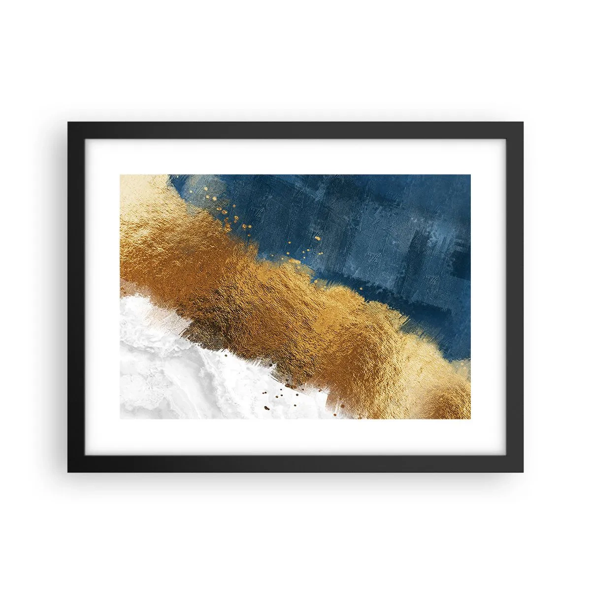 Poster in black frame - Colours of Summer - 40x30 cm