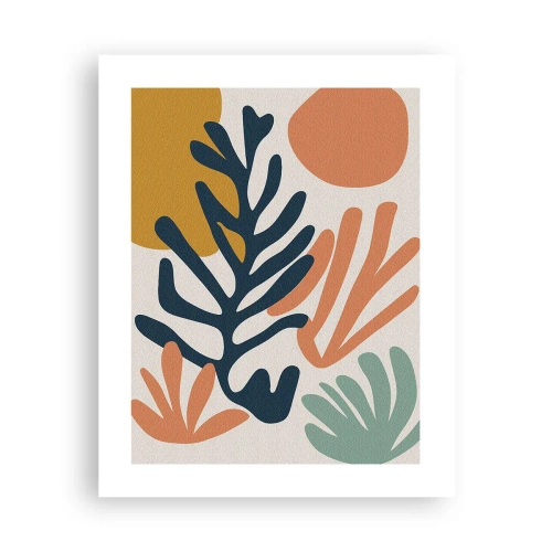Poster - Coral Sea - 40x50 cm
