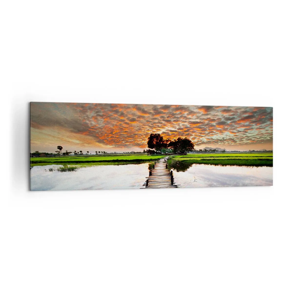 Canvas picture - Spread Your Arms and Breathe - 160x50 cm