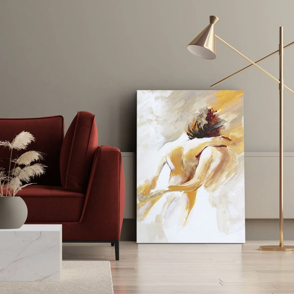 Canvas picture - Heavenly Embrace - 70x100 cm