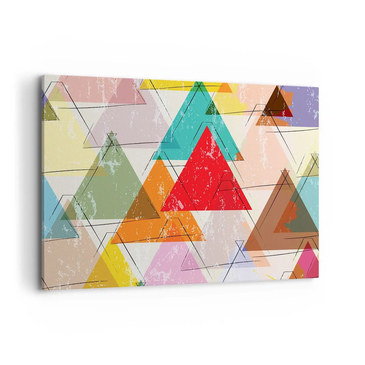 Canvas picture - Three by Three - 120x80 cm