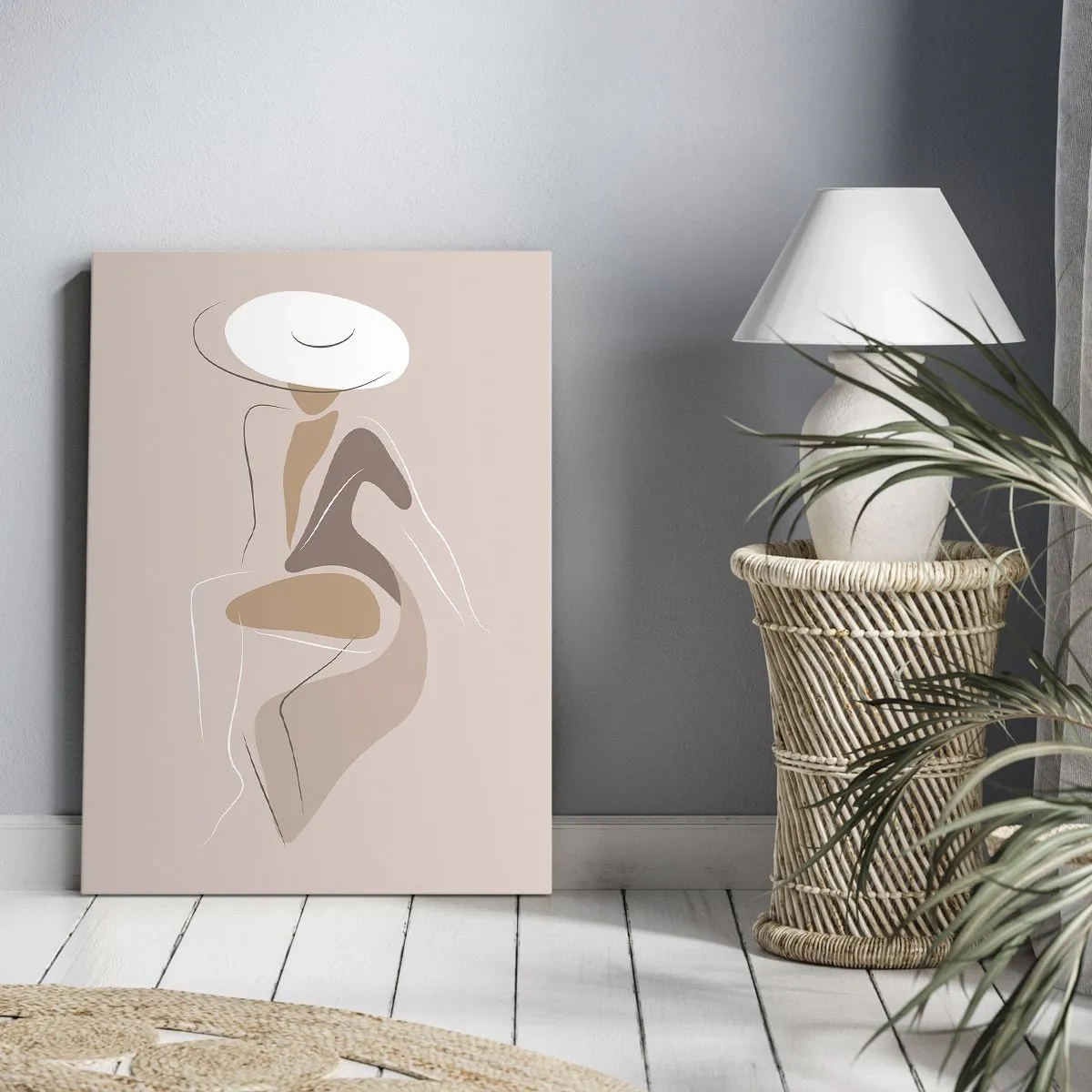 Canvas picture - Being a Lady - 50x70 cm