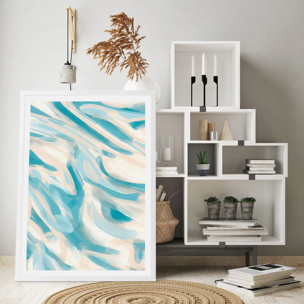 Poster in white frmae - Whiffs of Spring - 61x91 cm