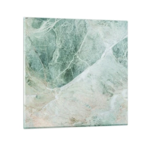 Glass picture - Noble Coolness of a Stone - 40x40 cm