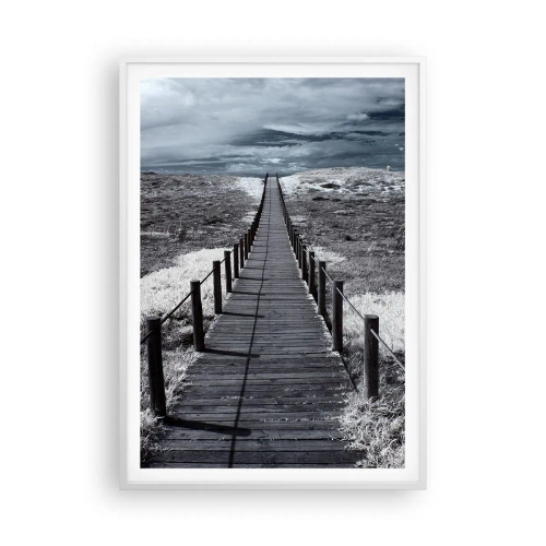 Poster in white frmae - To the Shore - 70x100 cm